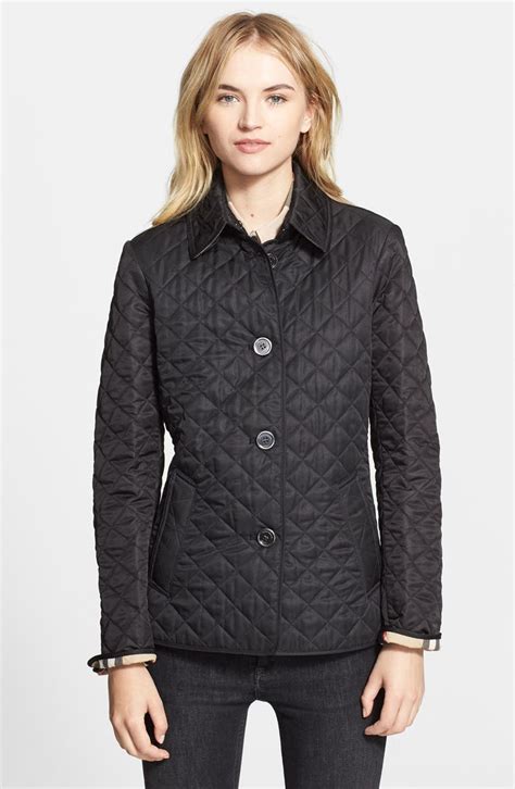 replica burberry quilted jacket|burberry quilted jacket sale women.